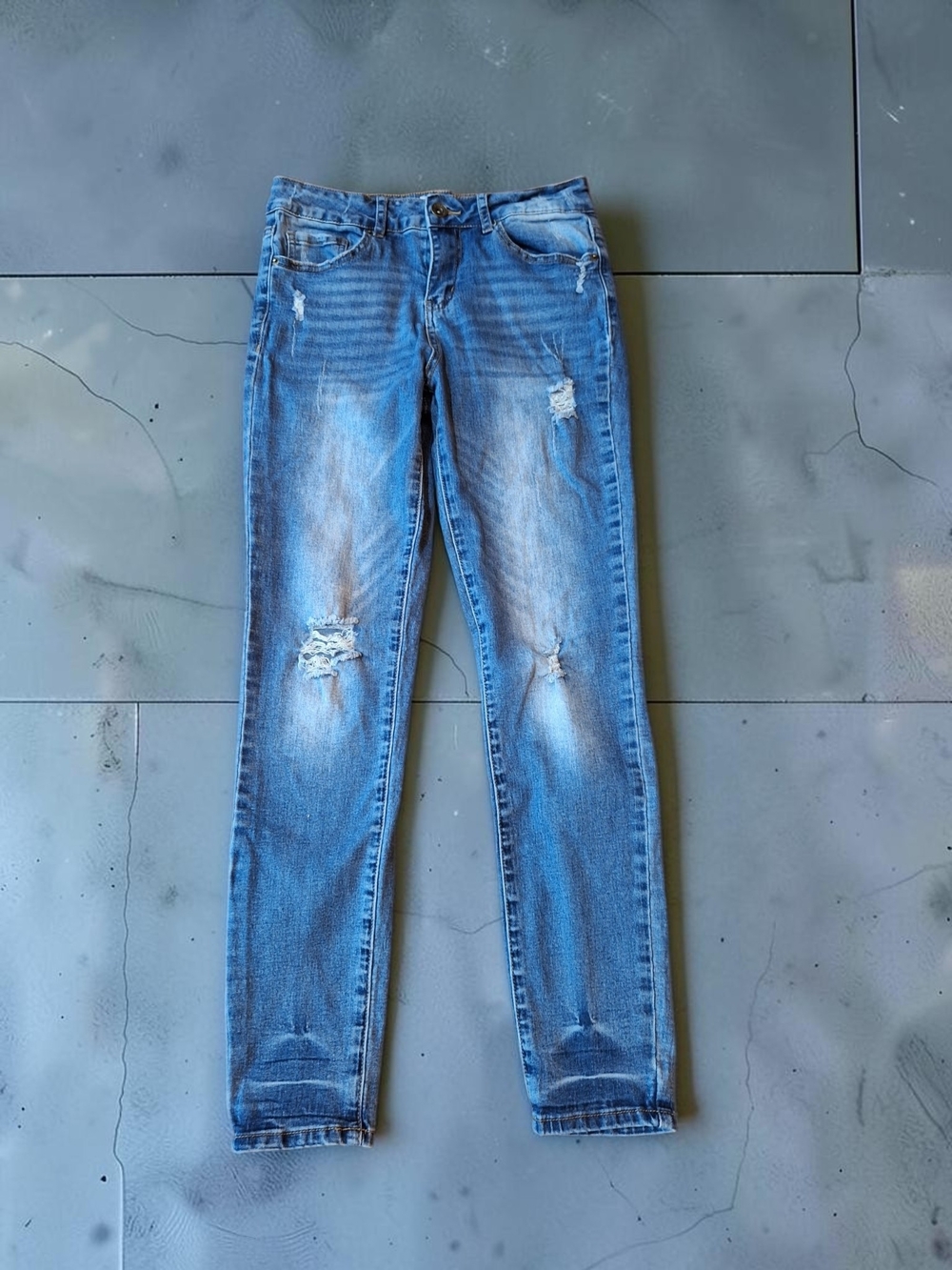 Y.M.I. Classic Faded Blue Jeans